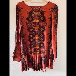Sexy Backless Free People Mini Dress